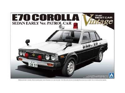 E70 Corolla Sedan Patrol Car Early ver. - zdjęcie 1