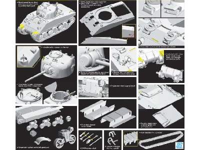 M4 Sherman DV (Direct Vision) - Smart Kit - zdjęcie 2