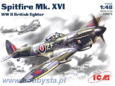 Spitfire Mk. XVI WW II British Fighter - zdjęcie 1