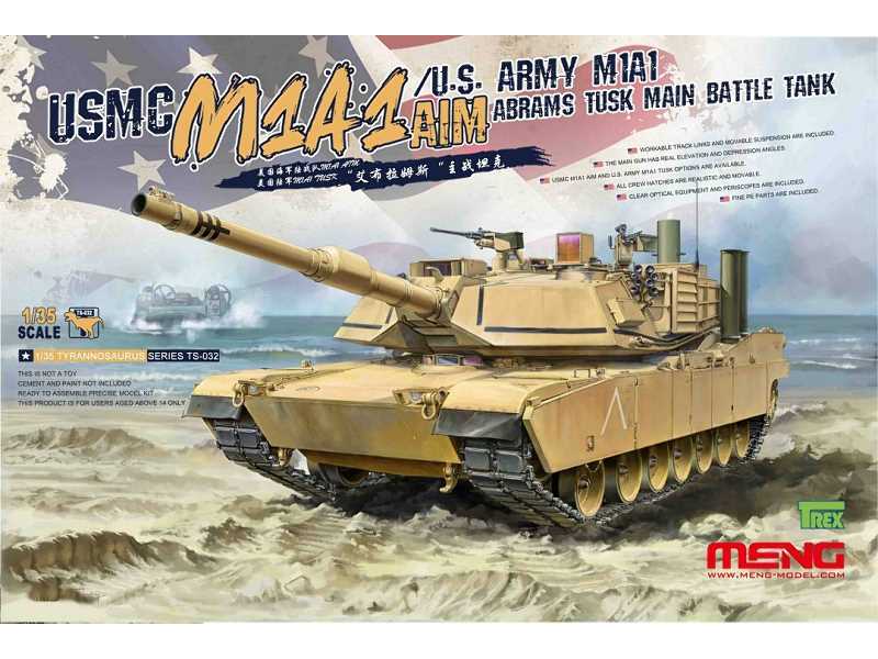 USMC M1A1 AIM/U.S. Army M1A1 Abrams Tusk - zdjęcie 1