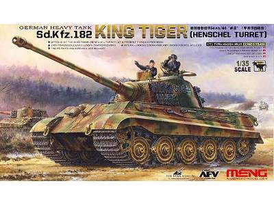 Sd.Kfz.182 King Tiger (Henschel Turret) czołg niemiecki - zdjęcie 1