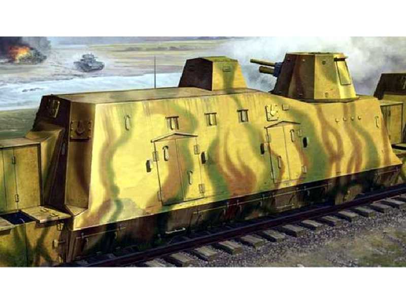 Wagon pancerny - Geshutzwagen - zdjęcie 1 Wagon pancerny - Geshutzwagen - zdjęcie 1