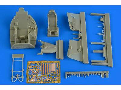 SAAB J-29 Tunnan cockpit set - Pilot Replicast - zdjęcie 1