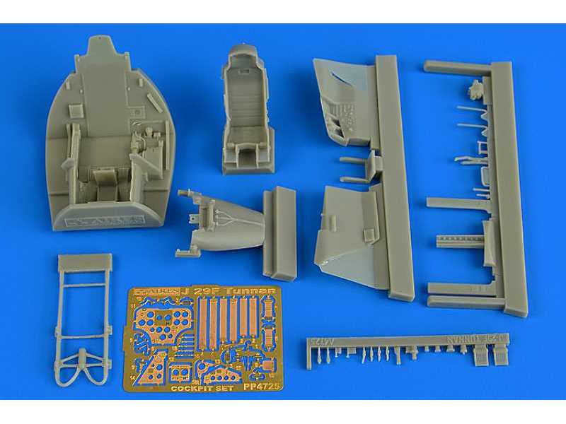SAAB J-29 Tunnan cockpit set - Pilot Replicast - zdjęcie 1 SAAB J-29 Tunnan cockpit set - Pilot Replicast - zdjęcie 1