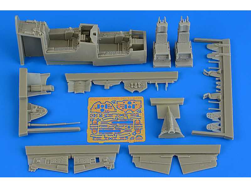 F-106B Delta Dart cockpit set - Trumpeter - zdjęcie 1 F-106B Delta Dart cockpit set - Trumpeter - zdjęcie 1