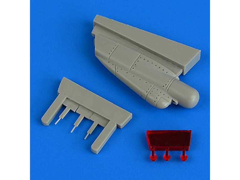 F-14A/B Tomcat chin pod with ECM antenna - Tamiya - zdjęcie 1