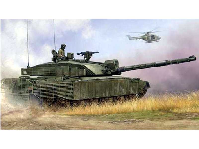 British Challenger 2 with Anti-Heat Fence - zdjęcie 1 British Challenger 2 with Anti-Heat Fence - zdjęcie 1