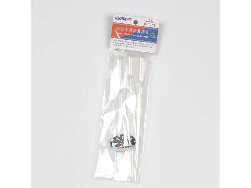 Zestaw 4 pipet modelarskich - zdjęcie 1 Zestaw 4 pipet modelarskich - zdjęcie 1