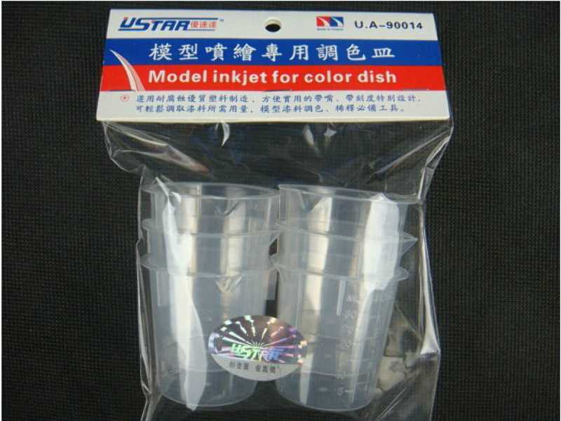 Kubki plastikowe do mieszania farb - zdjęcie 1