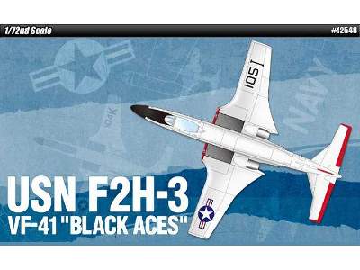 USN F2H-3 VF-41 BLACK ACES - zdjęcie 1