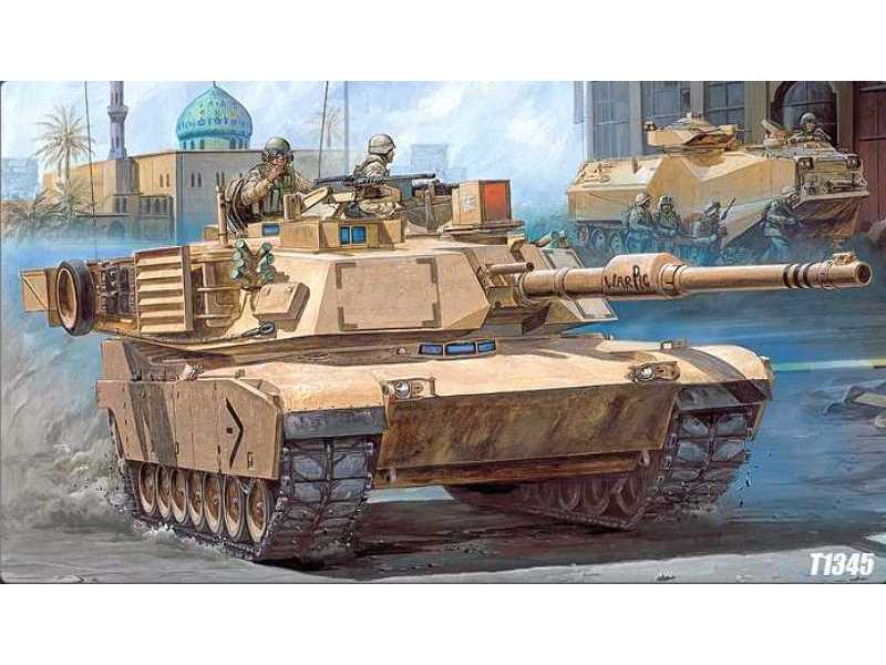 M1A1 Abrams Iraq 2003 (motorized) - zdjęcie 1 M1A1 Abrams Iraq 2003 (motorized) - zdjęcie 1
