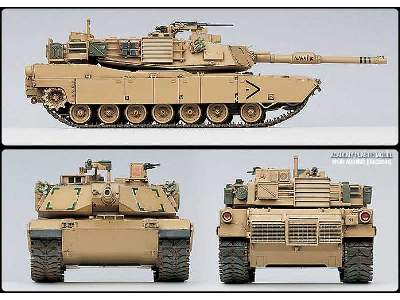 M1A1 Abrams Iraq 2003  (motorized) - zdjęcie 5