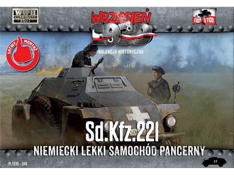 Sd.Kfz.221 niemiecki lekki samochód pancerny - zdjęcie 1