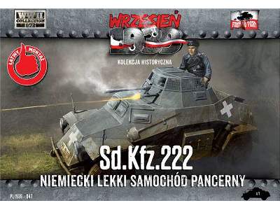 Sd.Kfz.222 niemiecki lekki samochód pancerny - zdjęcie 1