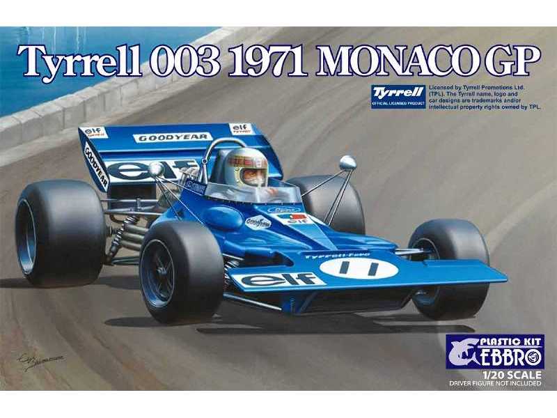 Tyrrell 003 Monaco GP 1971 - zdjęcie 1 Tyrrell 003 Monaco GP 1971 - zdjęcie 1