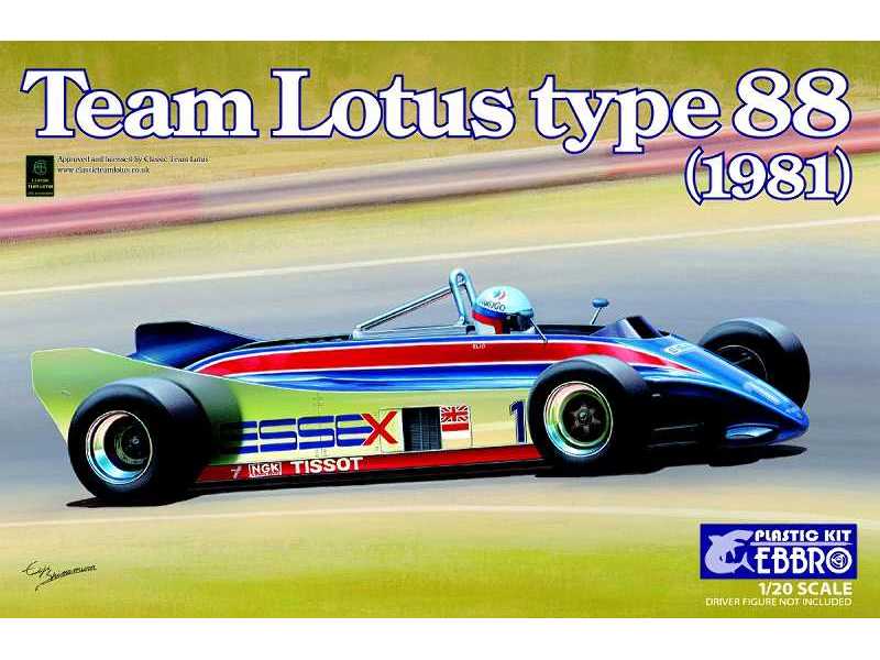 Team Lotus Type 88 1981 - zdjęcie 1 Team Lotus Type 88 1981 - zdjęcie 1
