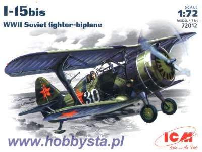 I-15bis WWII Soviet fighter-biplane - zdjęcie 1