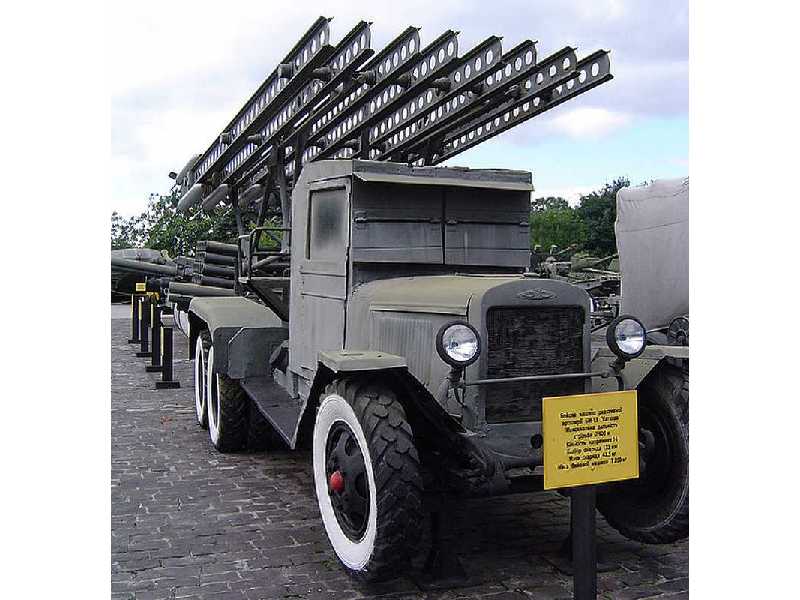 Katiusza Katiusza BM-13 sowiecka wyrzutnia rakiet model 1941