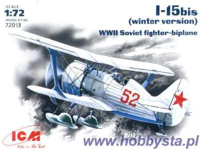 I-15bis (winter version)  WWII Soviet fighter-biplane - zdjęcie 1