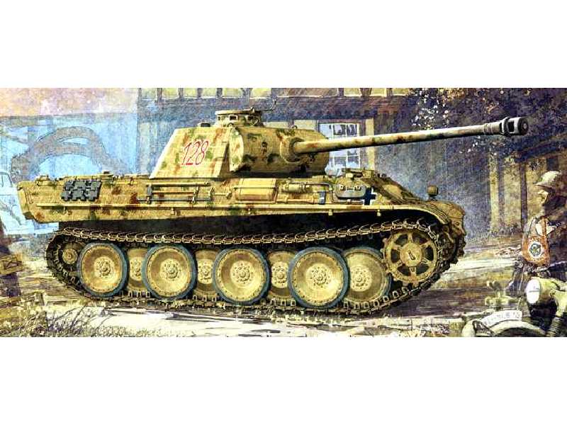 Sd.Kfz.171 Panther G z zimmeritem - zdjęcie 1 Sd.Kfz.171 Panther G z zimmeritem - zdjęcie 1