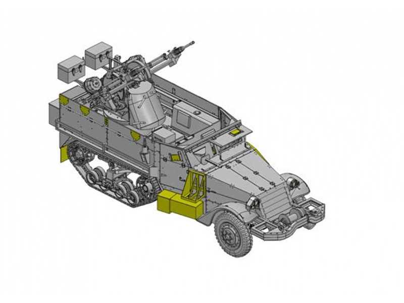 IDF M3 Halftrack w/TCM-20 Anti-Aircraft Gun - zdjęcie 1 IDF M3 Halftrack w/TCM-20 Anti-Aircraft Gun - zdjęcie 1