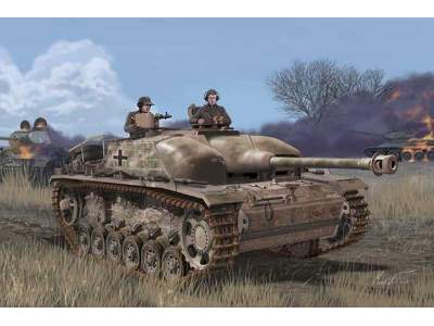 StuG.III Ausf.G z pancerzem betonowym i zimmeritem - zdjęcie 1