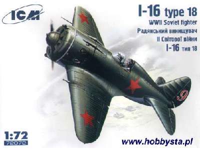 I-16 type 18 WWII Soviet fighter - zdjęcie 1