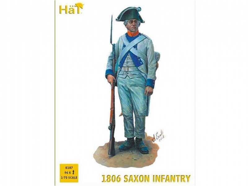 Piechota saksońska - 1806 - zdjęcie 1 Piechota saksońska - 1806 - zdjęcie 1