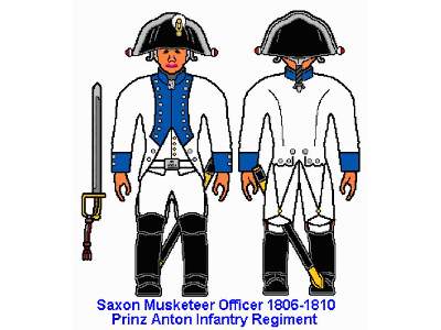 Piechota saksońska - 1806 - zdjęcie 7