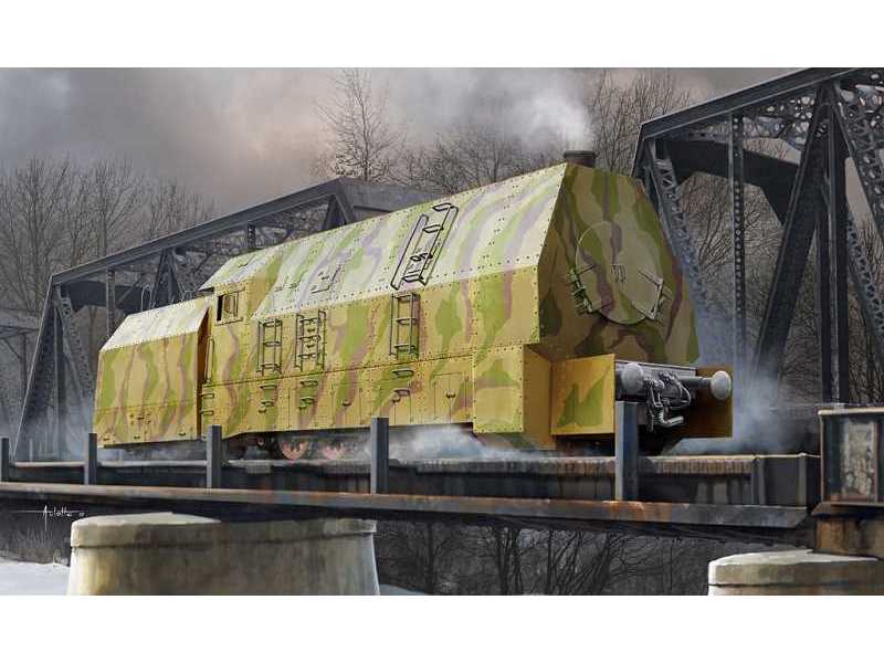 Panzerlok BR57 niemiecka lokomotywa opancerzona - zdjęcie 1 Panzerlok BR57 niemiecka lokomotywa opancerzona - zdjęcie 1