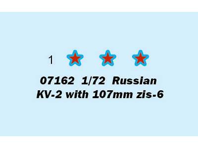Czołg sowiecki KV-2 z działem 107mm Zis-6 - zdjęcie 3