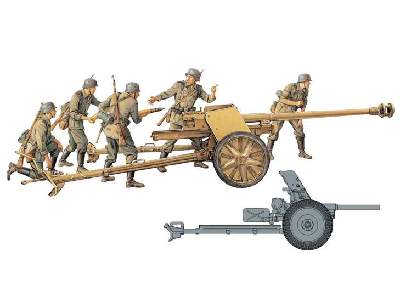 7.5cm PaK 40 w/Gun Crew + 3.7cm PaK 35/36 - zdjęcie 1