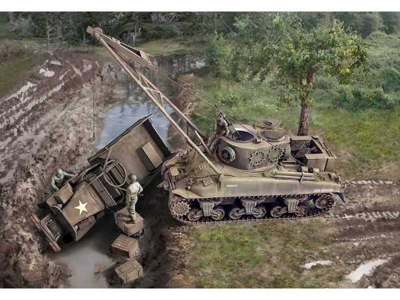 M32B1 ARV pojazd naprawczy na podwoziu Shermana - zdjęcie 1
