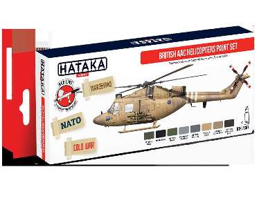 HTK-AS87 British AAC Helicopters paint set - zdjęcie 1