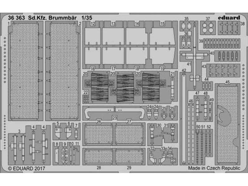 Sd. Kfz. 166 Brummbär 1/35 - Tamiya - zdjęcie 1 Sd. Kfz. 166 Brummbär 1/35 - Tamiya - zdjęcie 1