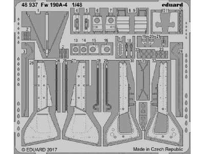 Fw 190A-4 1/48 - Eduard - zdjęcie 1