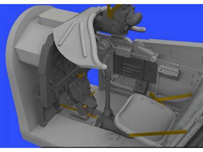 P-51D cockpit 1/48 - Airfix - zdjęcie 4