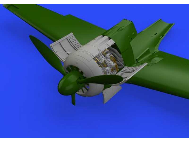 Fw 190A-4 engine 1/48 - Eduard - zdjęcie 1 Fw 190A-4 engine 1/48 - Eduard - zdjęcie 1