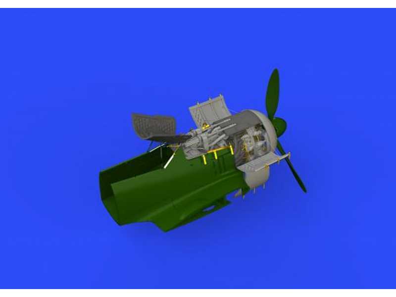 Fw 190A-4 engine & fuselage guns 1/48 - Eduard - zdjęcie 1 Fw 190A-4 engine & fuselage guns 1/48 - Eduard - zdjęcie 1