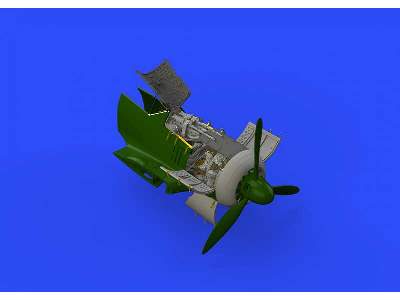 Fw 190A-4 engine & fuselage guns 1/48 - Eduard - zdjęcie 2