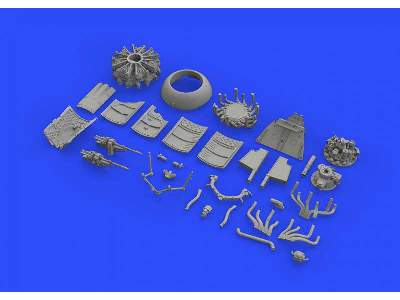 Fw 190A-4 engine & fuselage guns 1/48 - Eduard - zdjęcie 4