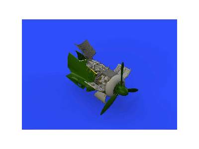Fw 190A-4 engine & fuselage guns 1/48 - Eduard - zdjęcie 6