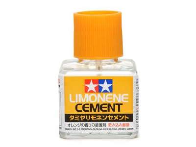 Klej Tamiya Limonene Cement z pędzelkiem 40 ml - zdjęcie 1