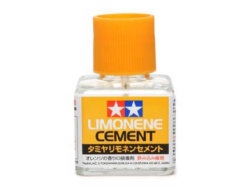 Klej Tamiya Limonene Cement z pędzelkiem 40 ml - zdjęcie 1