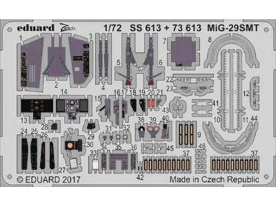 MiG-29SMT 1/72 - Zvezda - zdjęcie 1