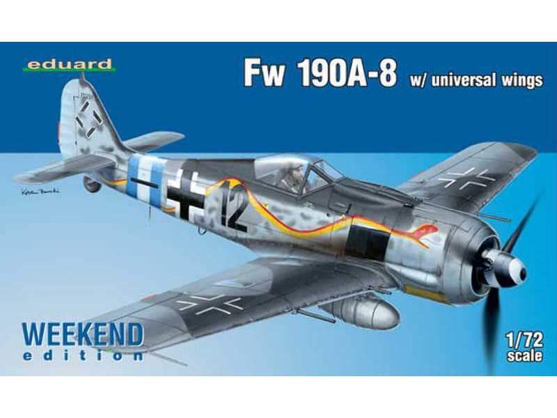 Fw 190A-8 w/  universal wings 1/72 - zdjęcie 1