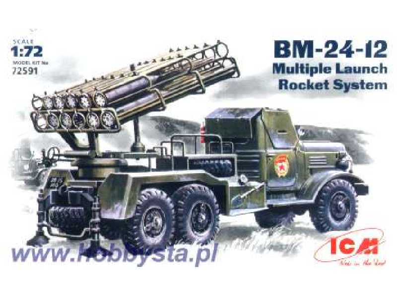 BM-24-12 Multiple Launch Rocket System - zdjęcie 1