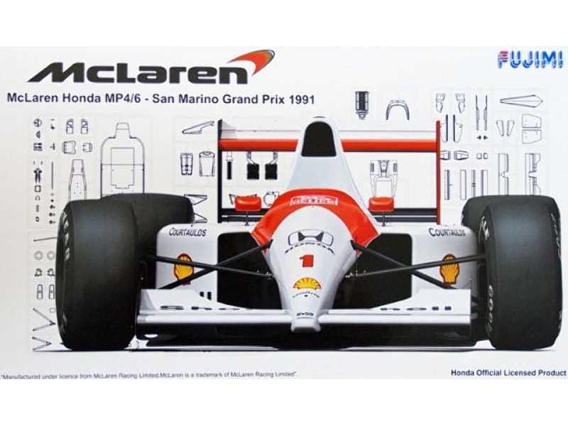 McLaren Honda MP4/6 San Marino GP 1991 - zdjęcie 1 McLaren Honda MP4/6 San Marino GP 1991 - zdjęcie 1