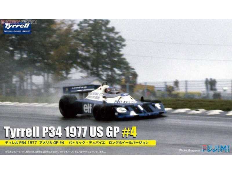 Tyrrell P34 1977 America GP #4 Patrick Depailler - zdjęcie 1 Tyrrell P34 1977 America GP #4 Patrick Depailler - zdjęcie 1
