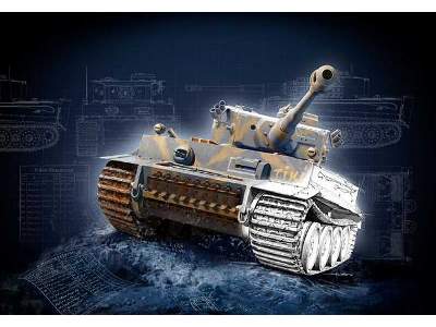 Tiger I Ausf.E 75th Anniversary - zestaw podarunkowy - zdjęcie 1